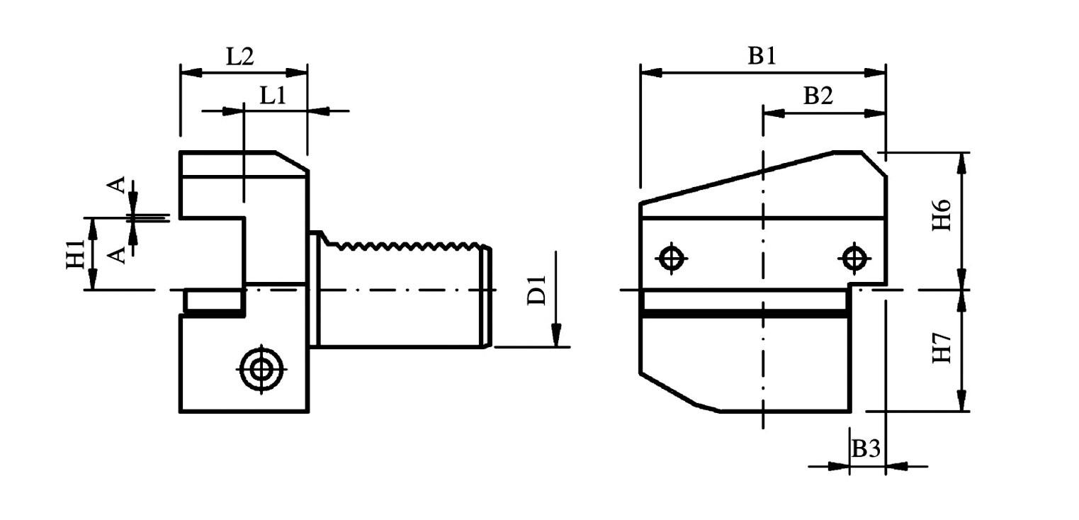 B Series Radial Outer Diameter Tool Holder B3