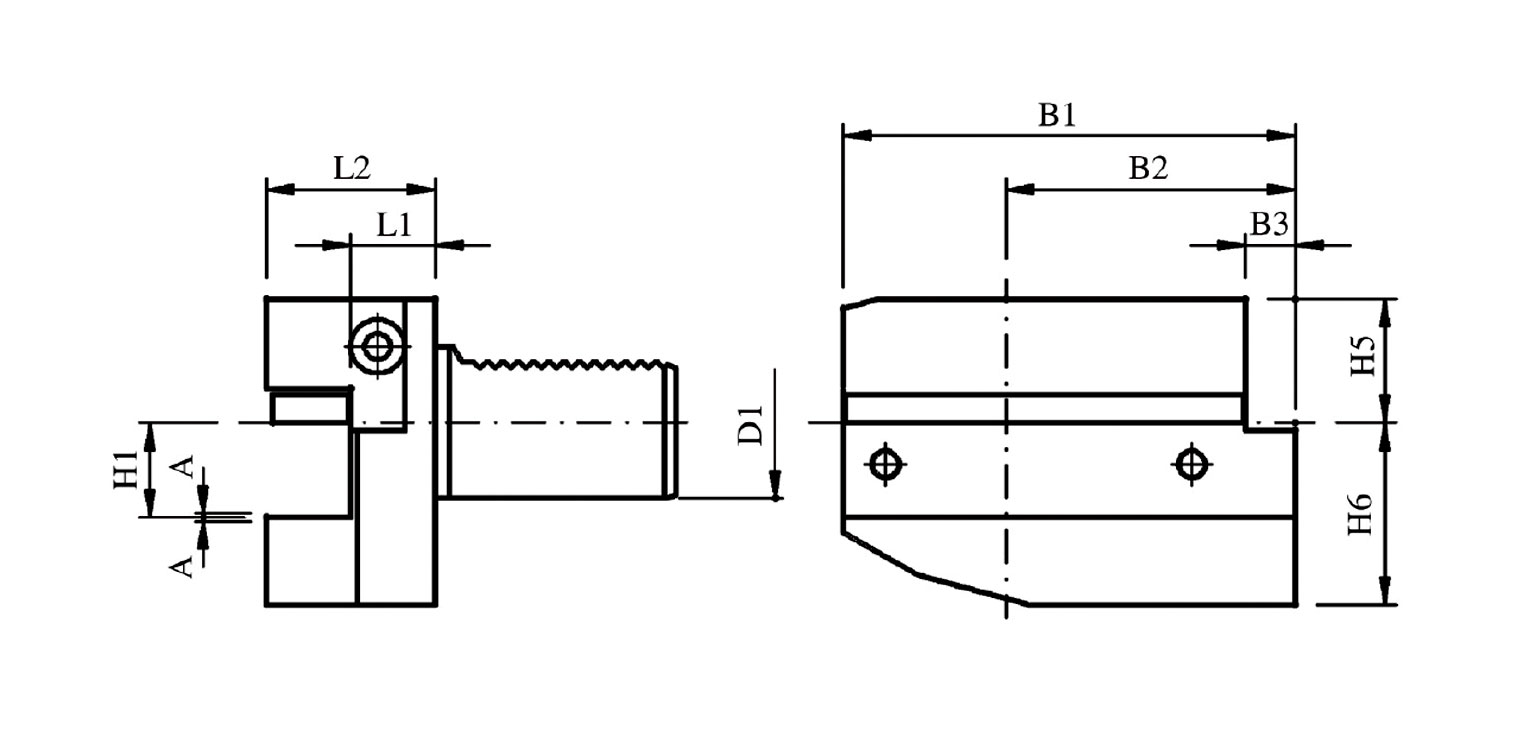 B Series Radial Outer Diameter Tool Holder B5