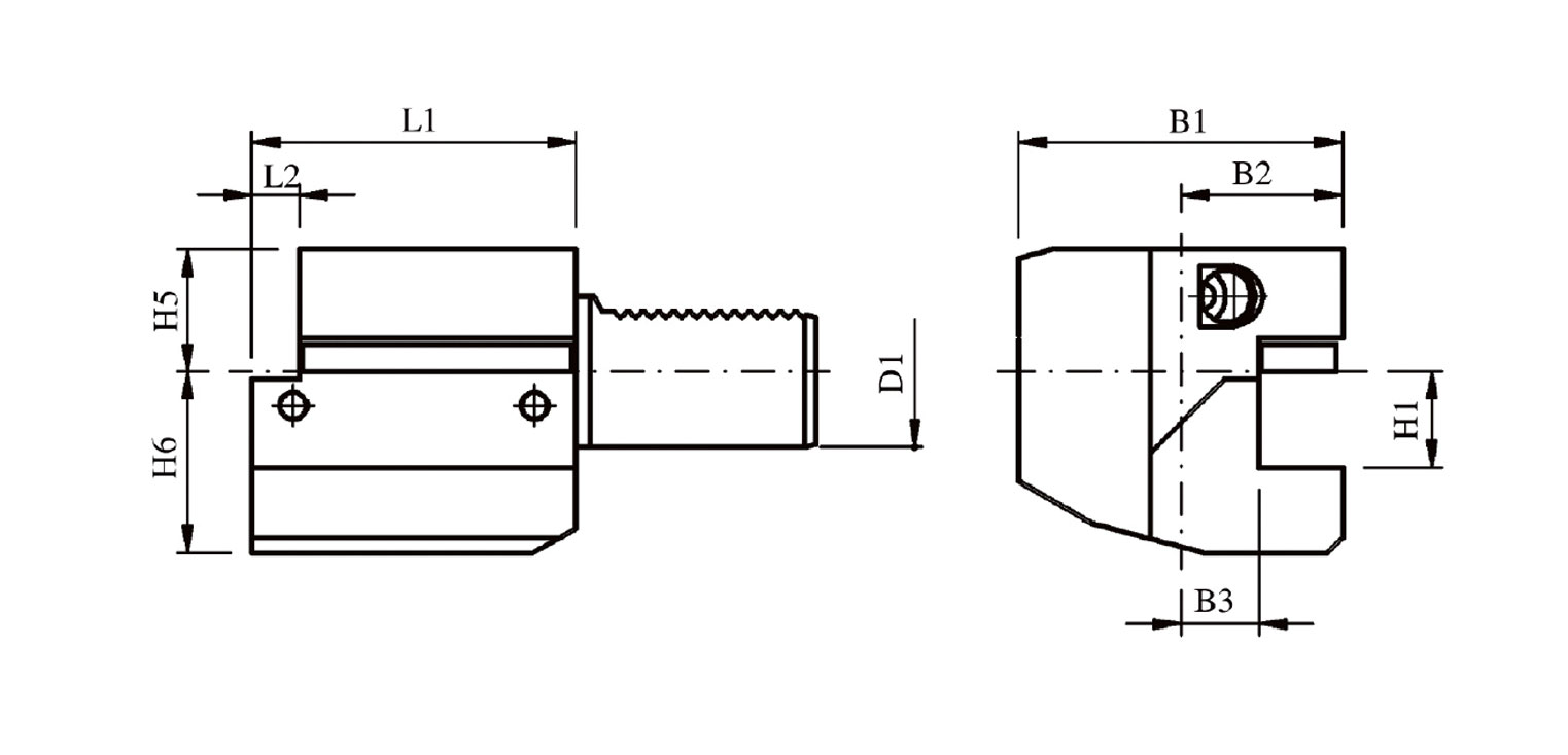 C Series Axial Outer Diameter Tool Holder C1