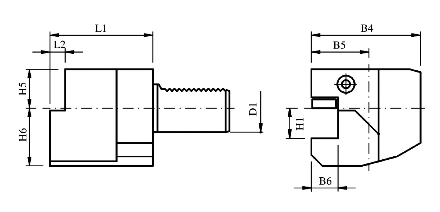 C Series Axial Outer Diameter Tool Holder C2