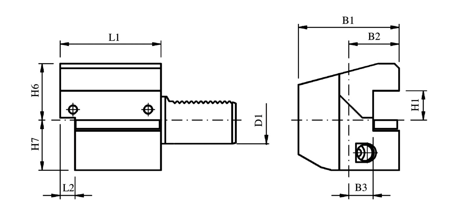 C Series Axial Outer Diameter Tool Holder C3