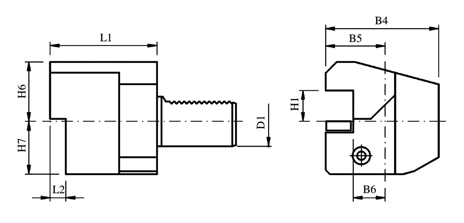 C Series Axial Outer Diameter Tool Holder C4