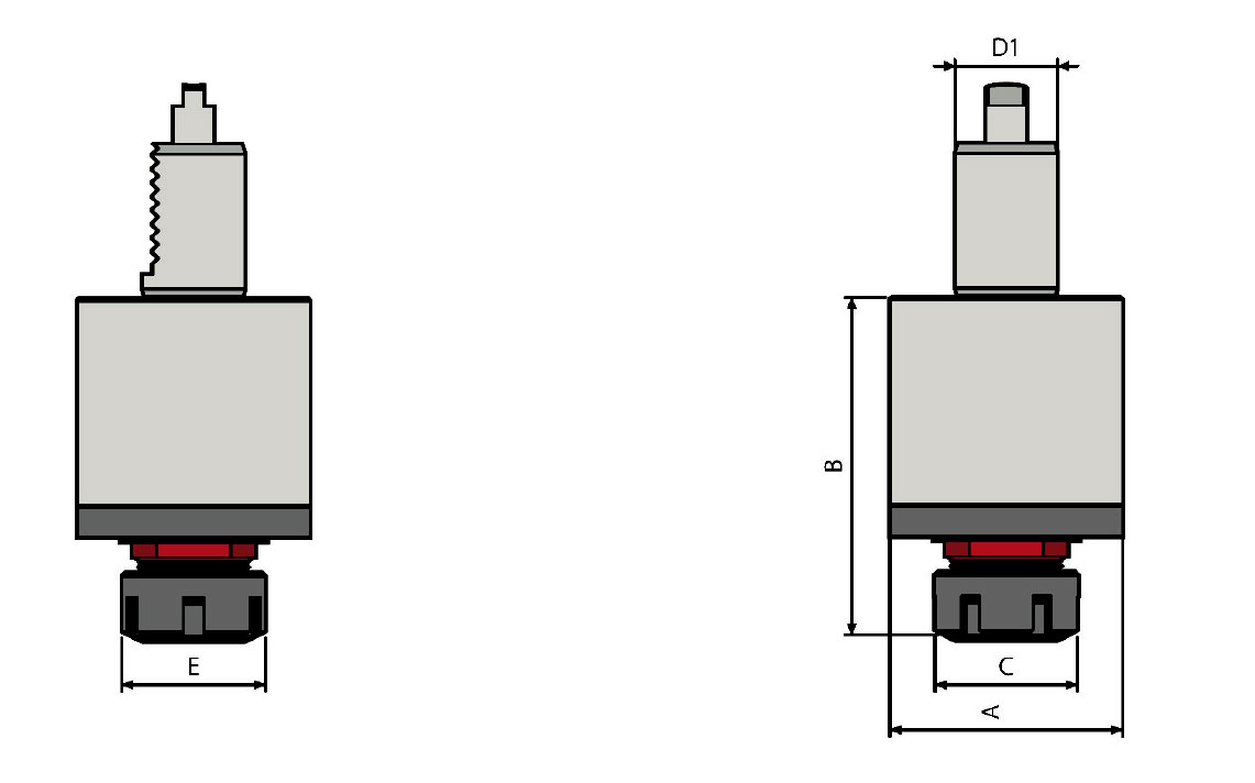 Axial Milling And Drilling Heads